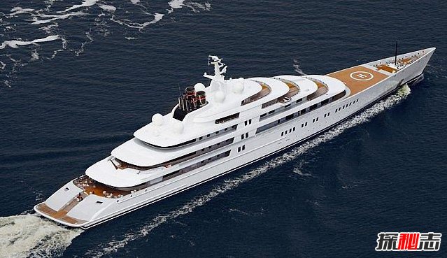 世界十大最贵私人游艇	，阿扎姆-5.92亿美元