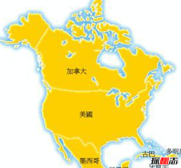 北美海岸线最长的十个国家：美国海岸线排名第三